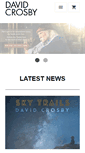 Mobile Screenshot of davidcrosby.com